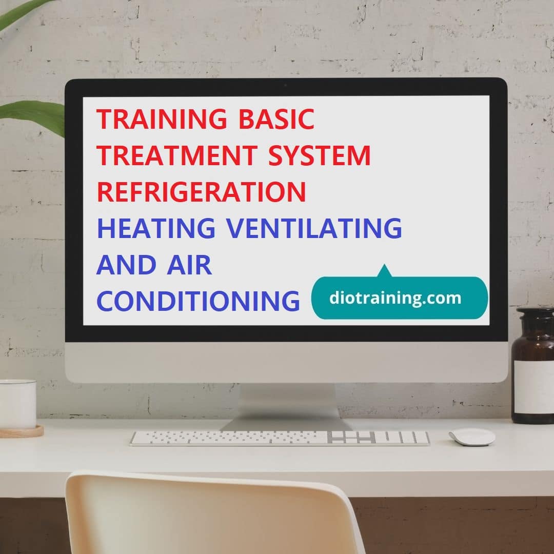 TRAINING BASIC TREATMENT SYSTEM REFRIGERATION HEATING VENTILATING AND AIR CONDITIONING Diorama