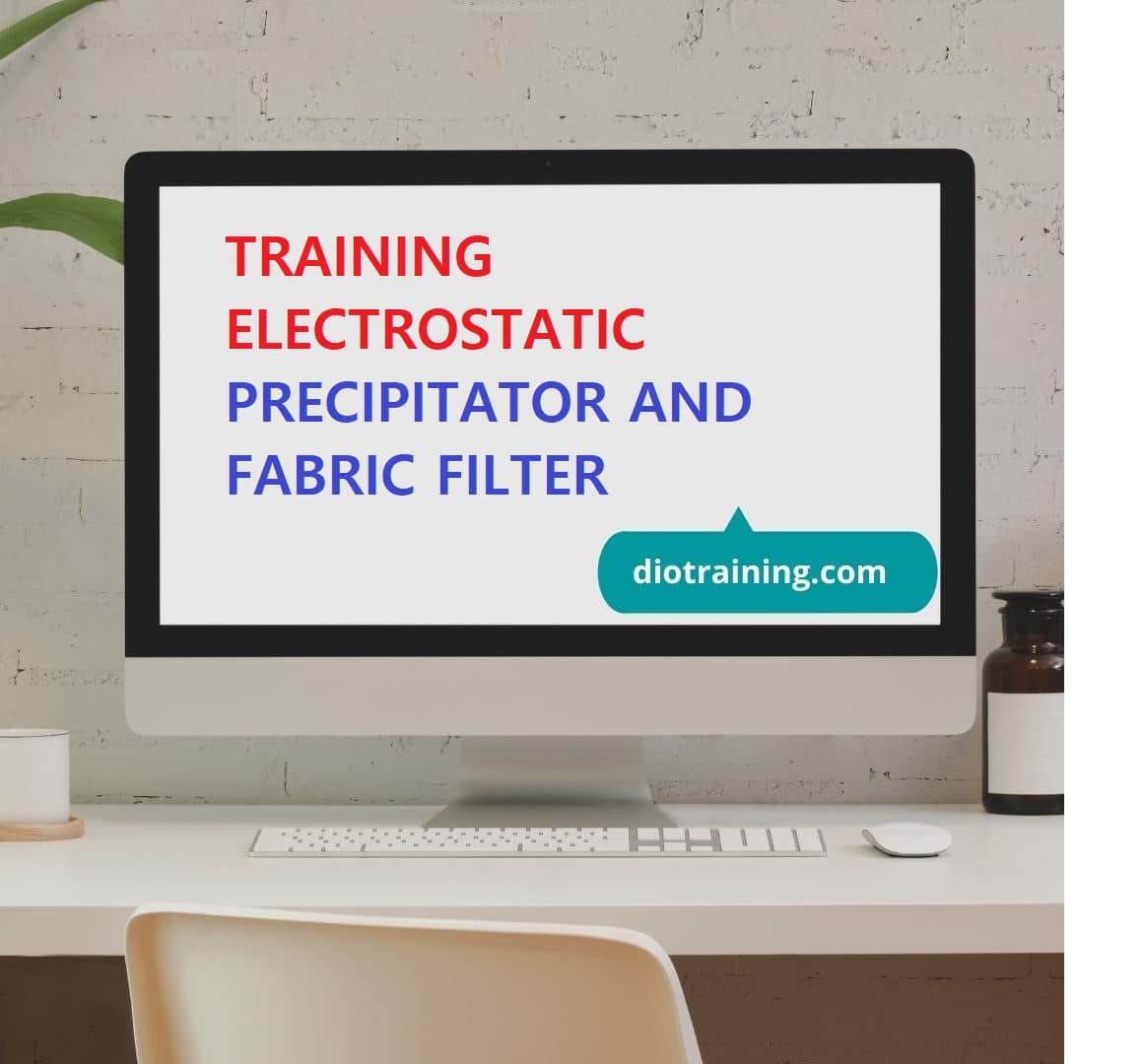 TRAINING ELECTROSTATIC PRECIPITATOR AND FABRIC FILTER Diorama